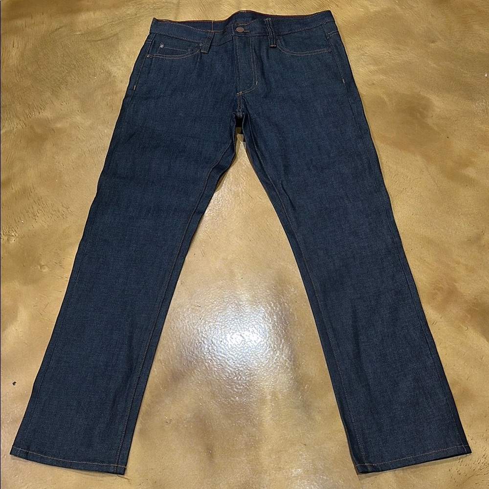 Active USA Men's Dark Blue Straight Jeans
